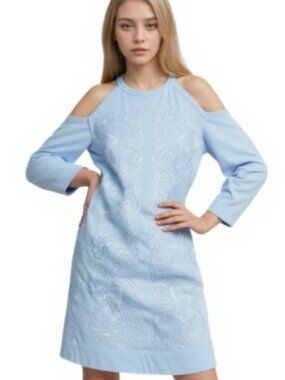 Ted Baker Women's Jettas Cut-Out Shoulder Dress